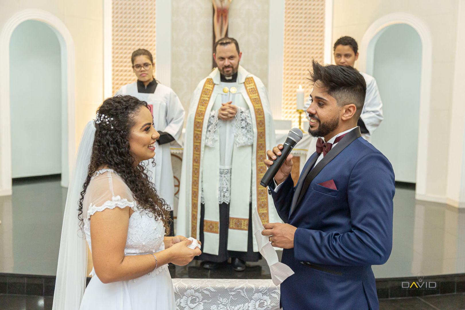 Foto Ana & Jean | Wedding Day | Paróquia Santa Cruz & N Sra. Aparecida - Imagem 3