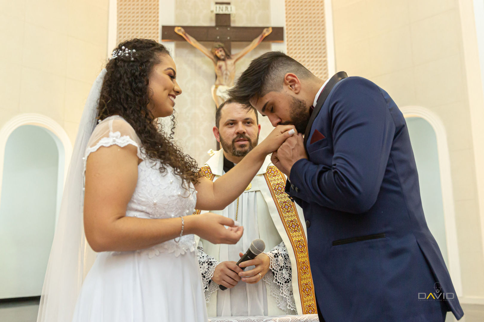 Foto Ana & Jean | Wedding Day | Paróquia Santa Cruz & N Sra. Aparecida - Imagem 9