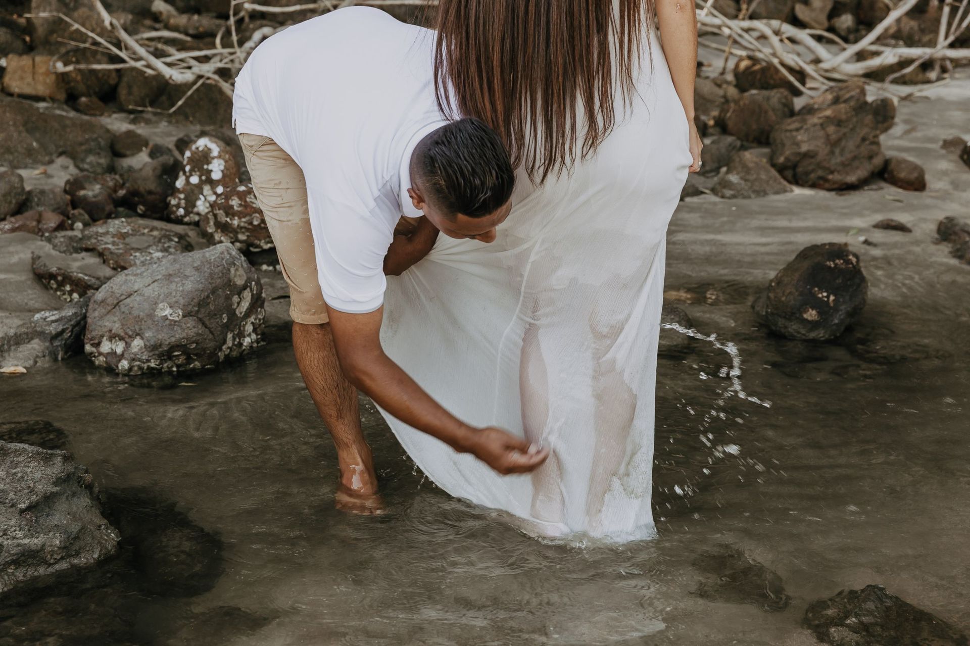 Foto Jessica & Abner | Ensaio na Praia Foto Jessica & Abner | Ensaio na Praia - Imagem 16