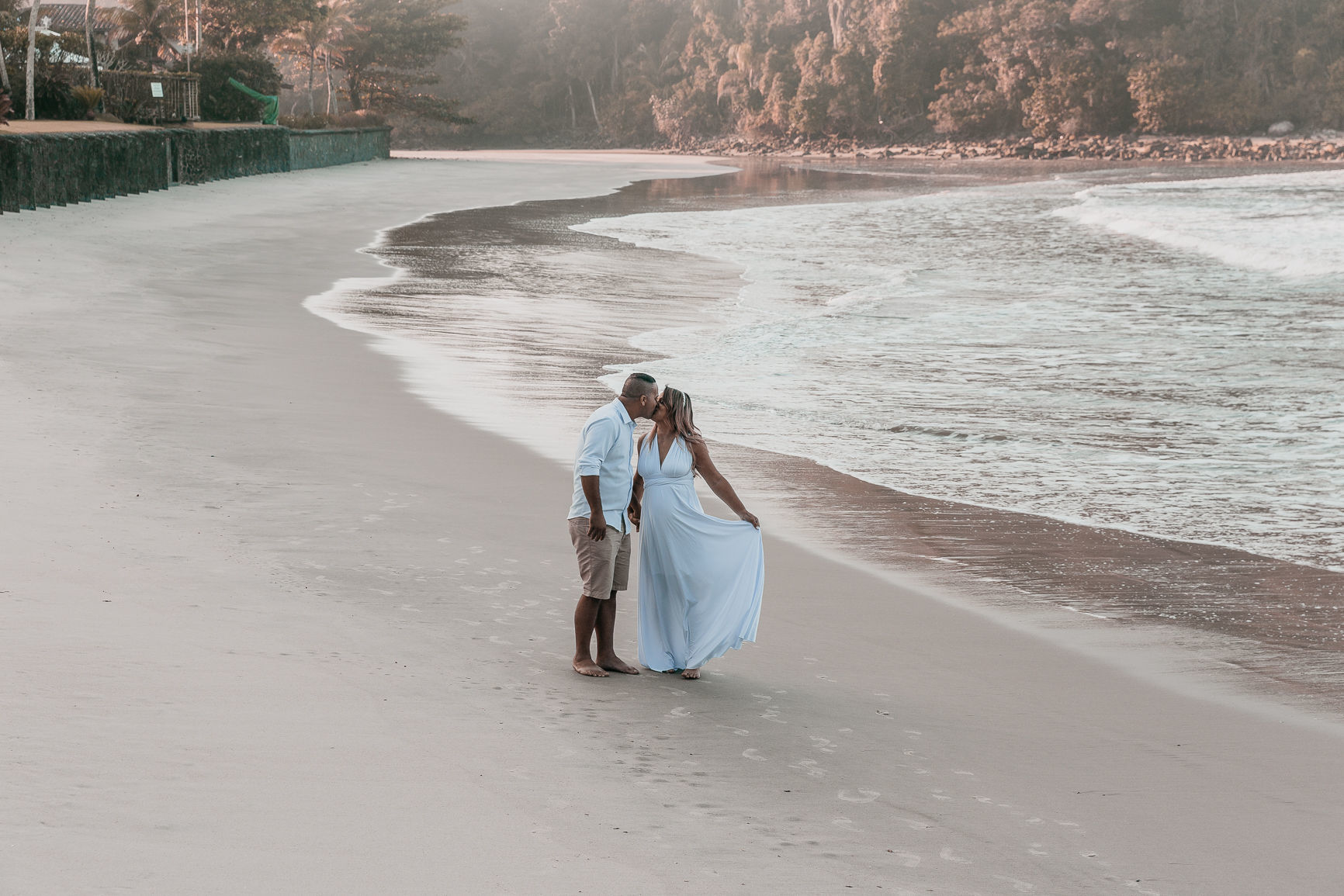 Foto Eugenia & Bruno | Ensaio Praia de São Pedro | Guarulhos - Imagem 6