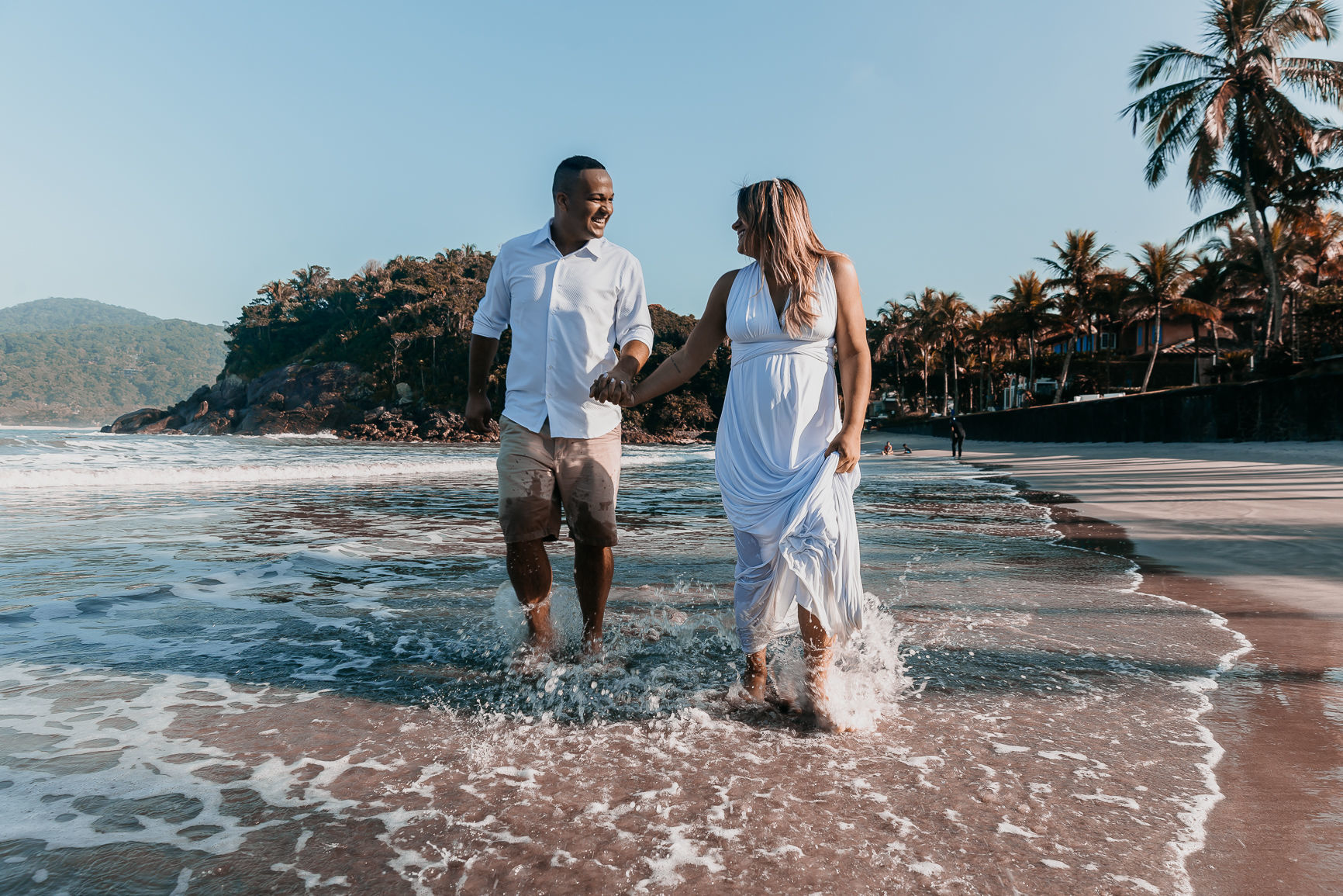 Foto Eugenia & Bruno | Ensaio Praia de São Pedro | Guarulhos - Imagem 3