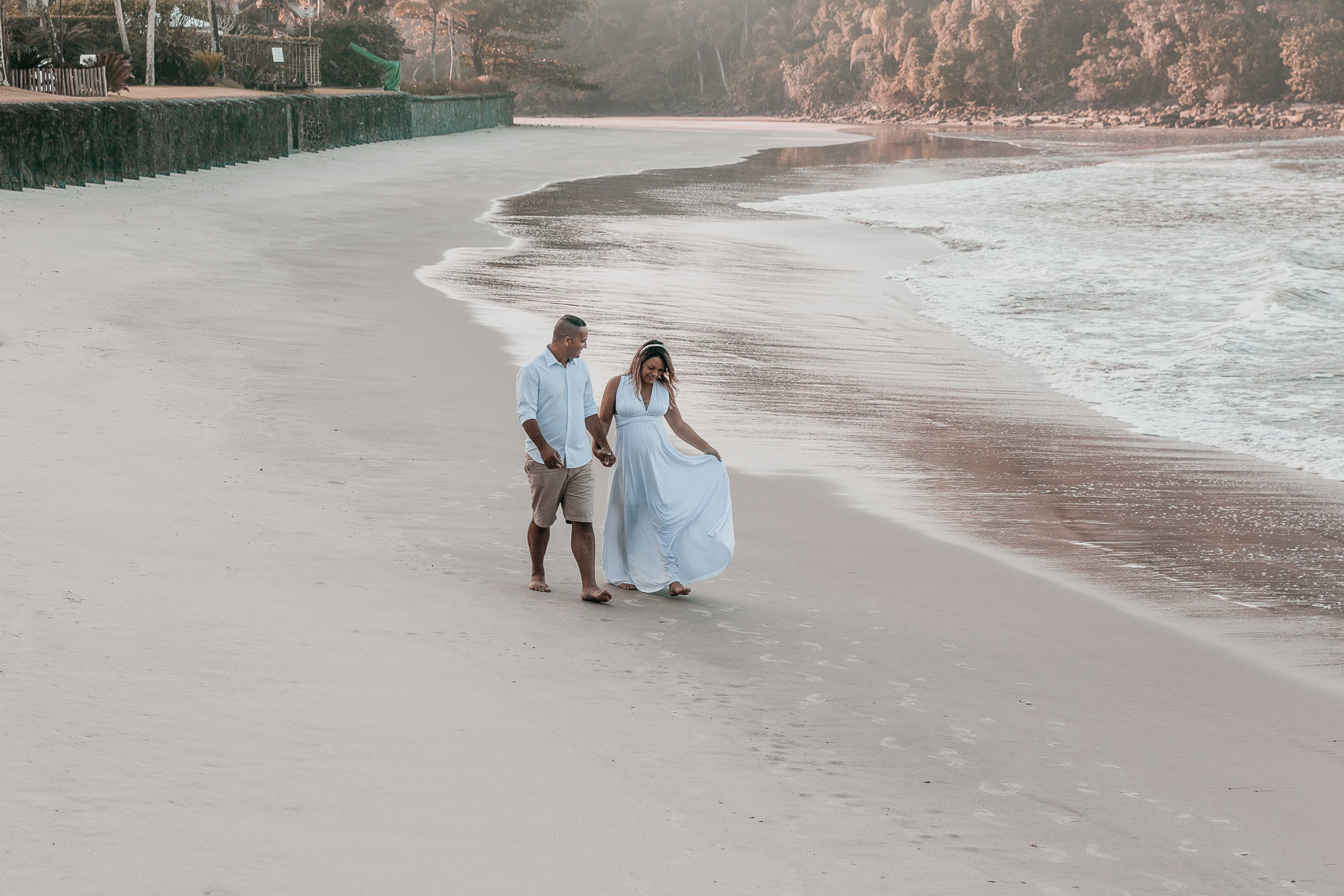 Foto Eugenia & Bruno | Ensaio Praia de São Pedro | Guarulhos - Imagem 5