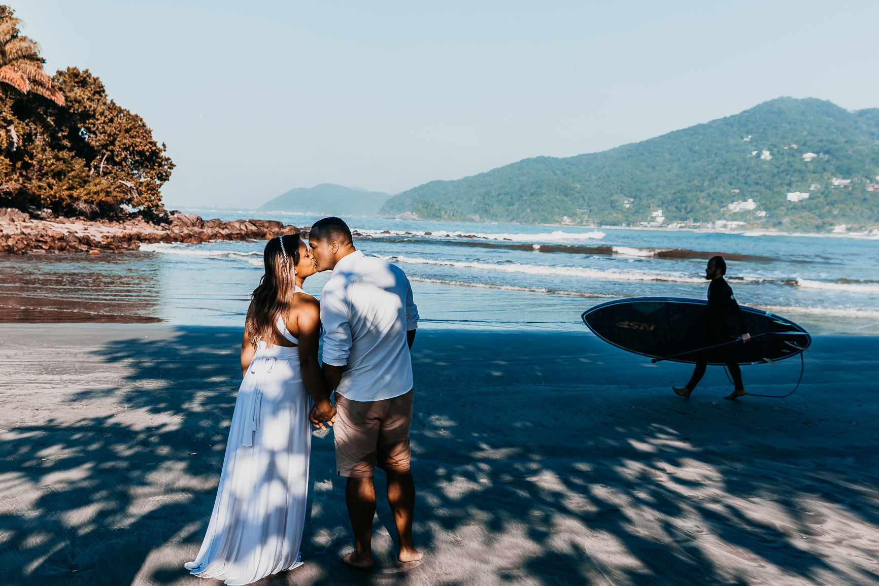 Foto Eugenia & Bruno | Ensaio Praia de São Pedro | Guarulhos - Imagem 13