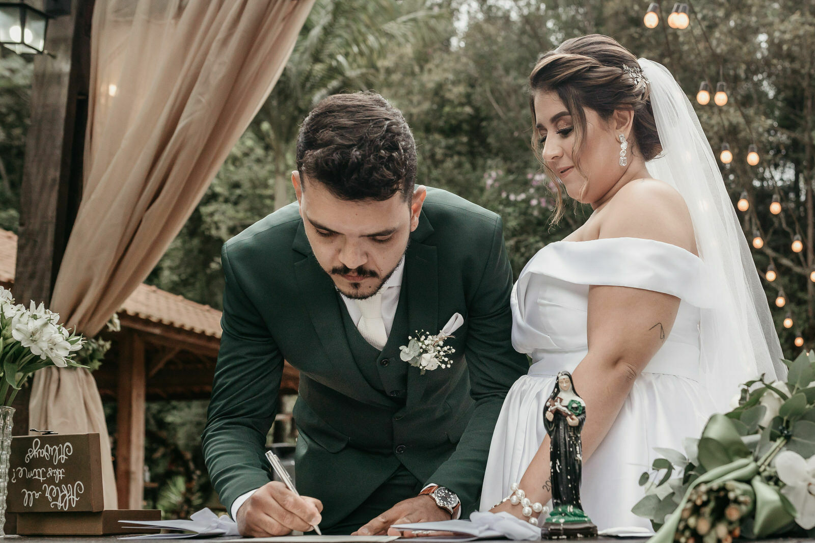 Foto  GABI E PATRICK | CASAMENTO DE DIA  - Imagem 41