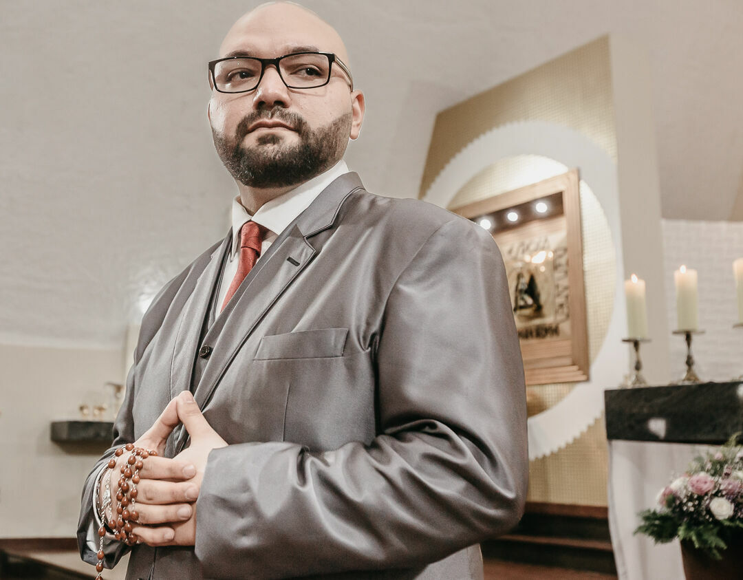 Foto ANDRESSA E LUCAS | WEDDING IN BRAZIL | PARÓQUIA SÃO GERALDO - Imagem 12