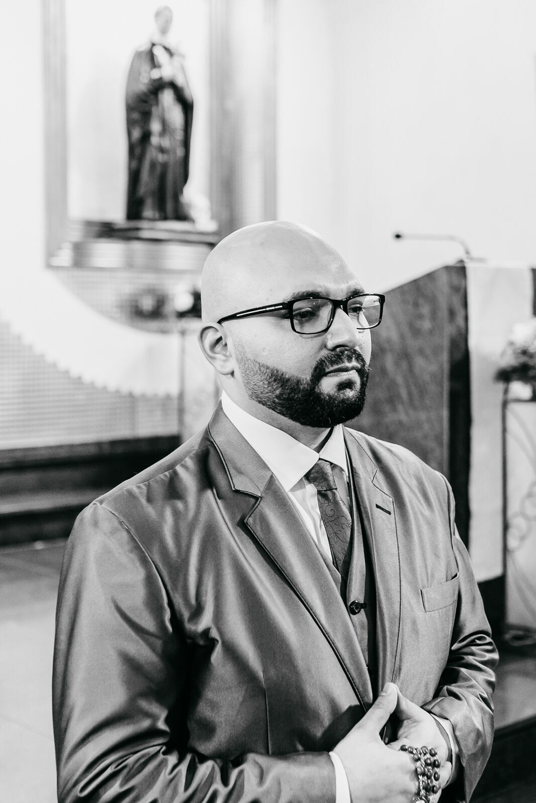 Foto ANDRESSA E LUCAS | WEDDING IN BRAZIL | PARÓQUIA SÃO GERALDO - Imagem 6