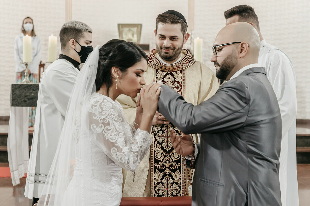 Foto ANDRESSA E LUCAS | WEDDING IN BRAZIL | PARÓQUIA SÃO GERALDO - Imagem 25