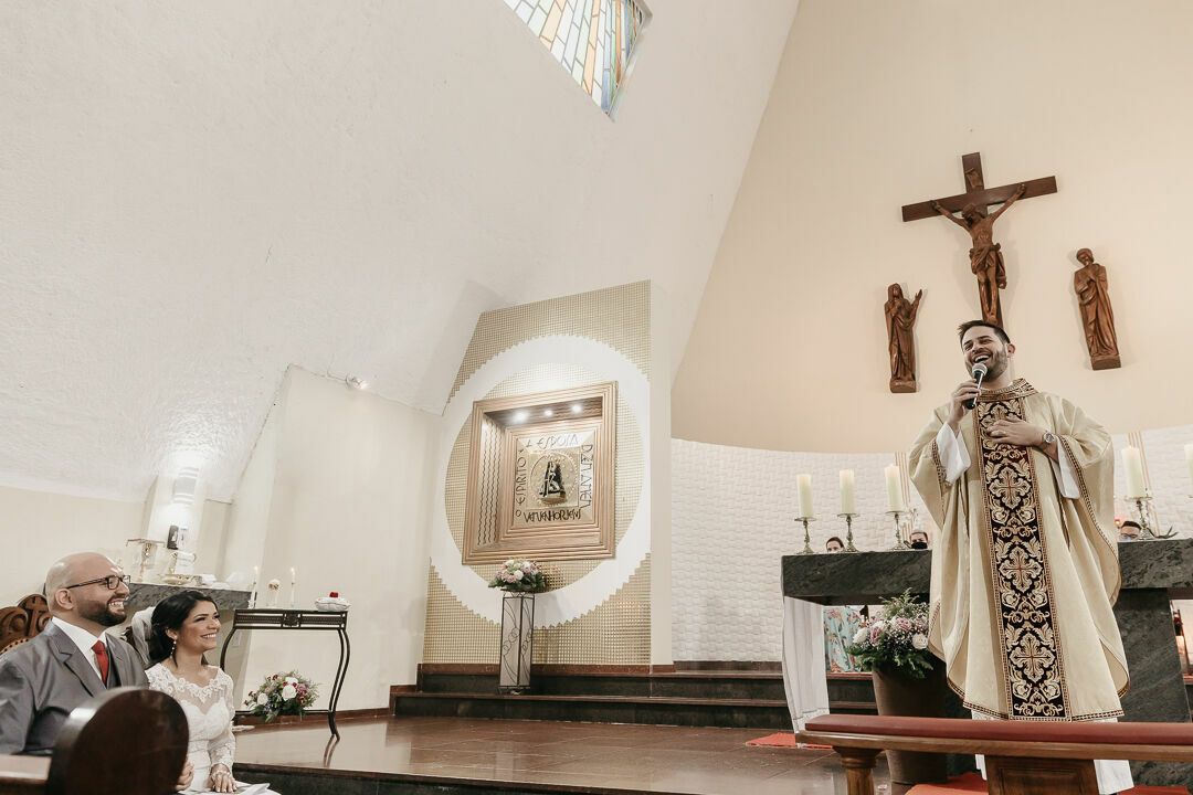 Foto ANDRESSA E LUCAS | WEDDING IN BRAZIL | PARÓQUIA SÃO GERALDO - Imagem 36