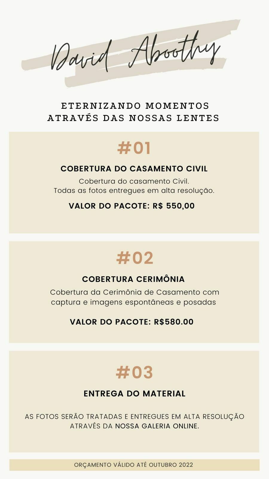 Foto INVESTIMENTO CASAMENTO CIVIL + CERIMÔNIA Foto INVESTIMENTO CASAMENTO CIVIL + CERIMÔNIA - Imagem 2