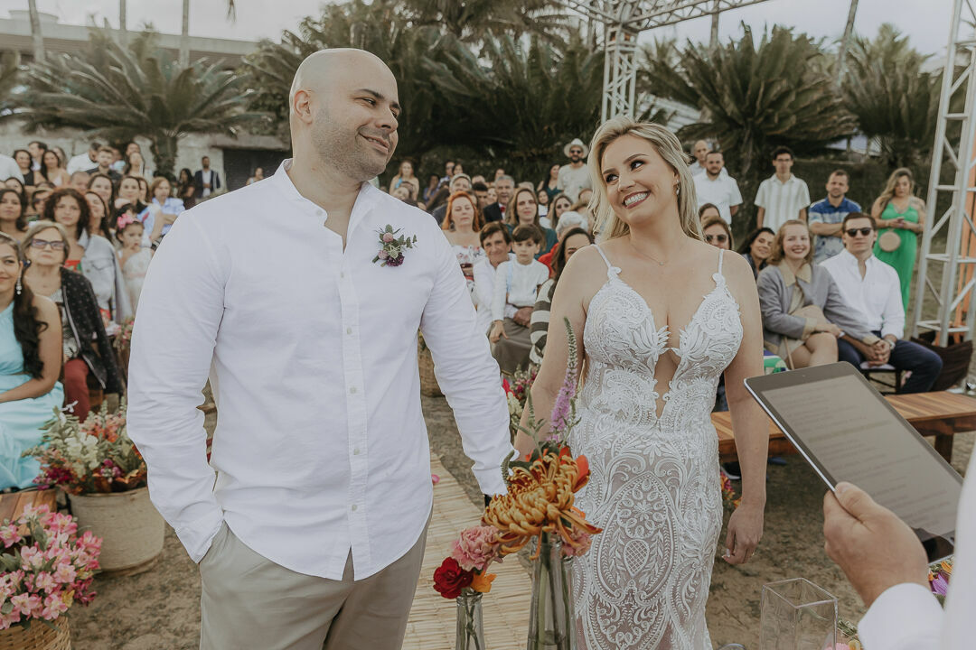 Foto FERNANDA & BRUNO | CASAMENTO NA PRAIA - Imagem 32