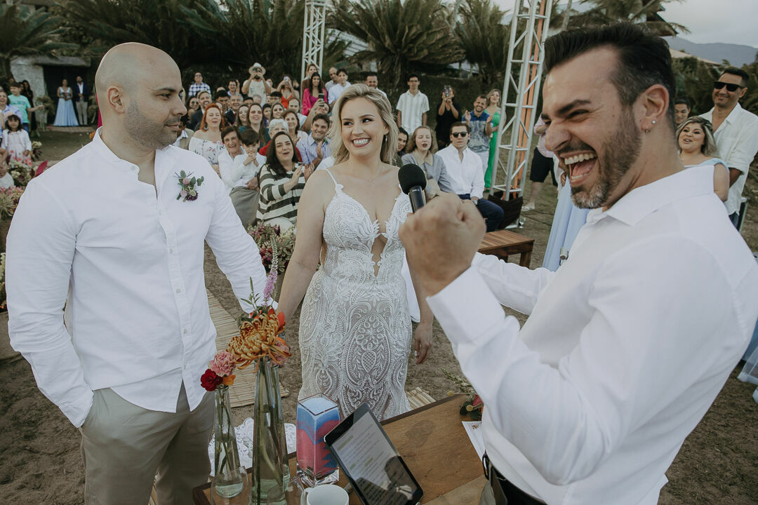 Foto FERNANDA & BRUNO | CASAMENTO NA PRAIA - Imagem 34