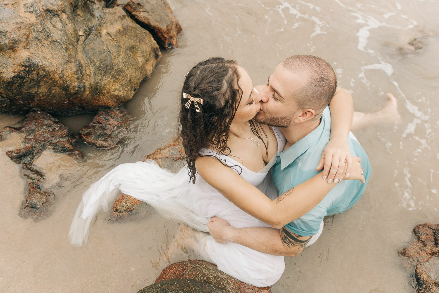 Foto MARIANE E PAULO | PRÉ-WEDDING NA PRAIA  - Imagem 16