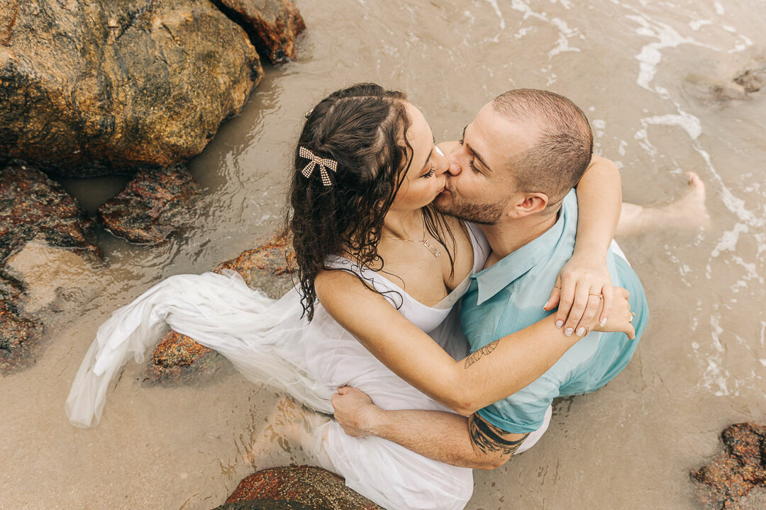 Foto MARI E PAULO | ENSAIO ON THE BEACH - Imagem 28