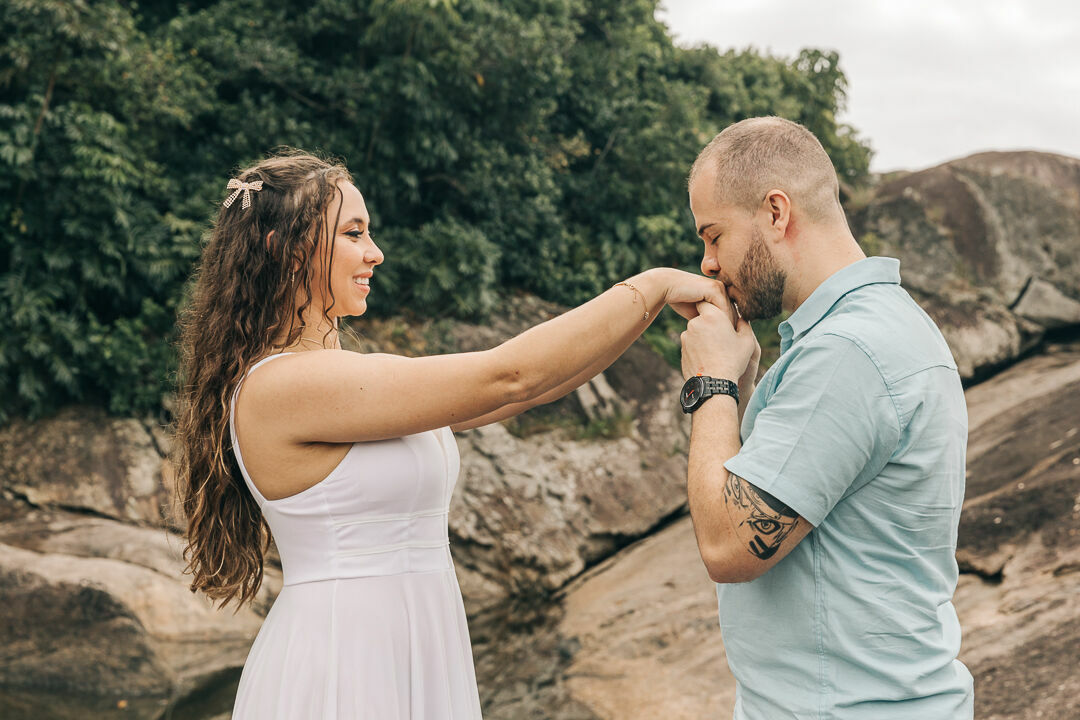 Foto MARI E PAULO | ENSAIO ON THE BEACH - Imagem 19
