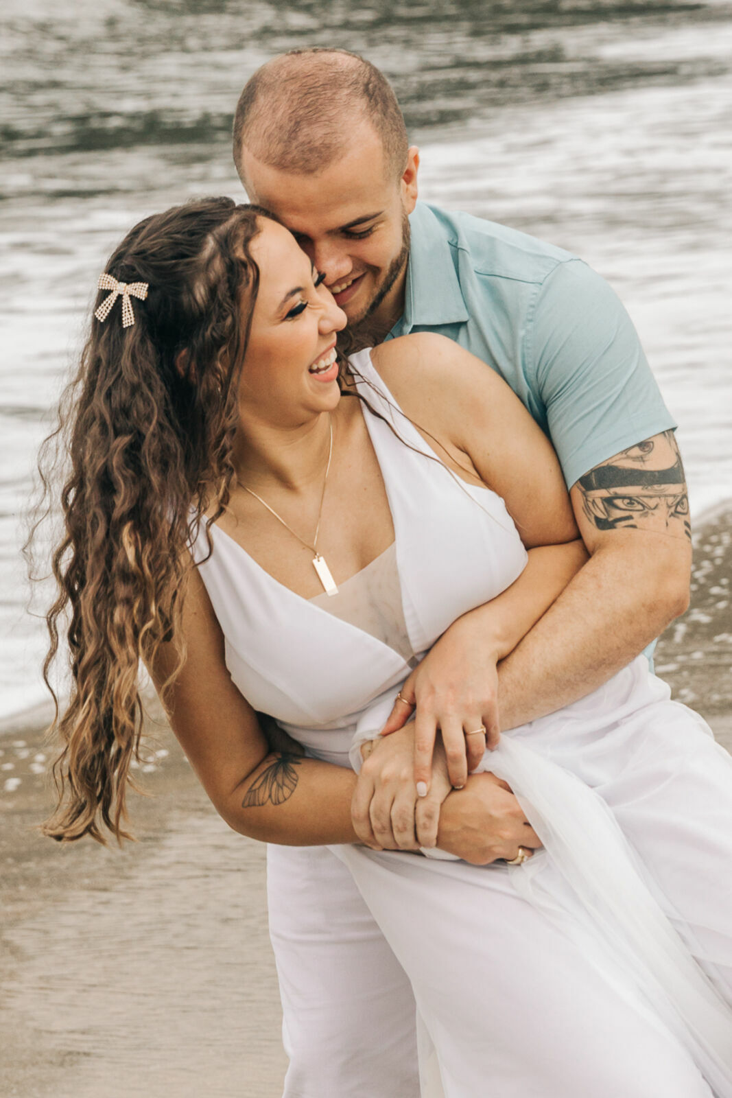 Foto MARI E PAULO | ENSAIO ON THE BEACH - Imagem 4