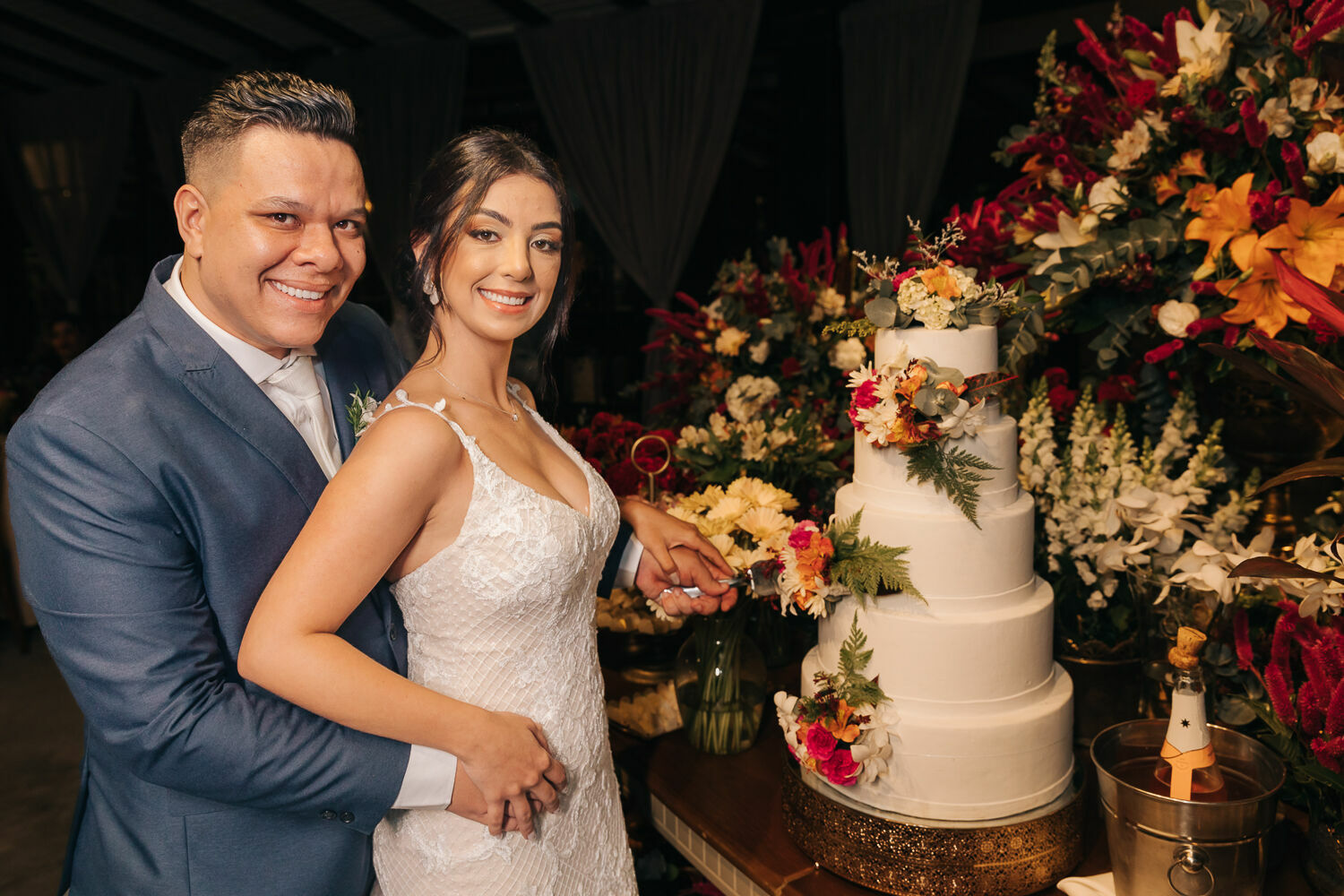 Foto JESS E CEZAR | DIA DO CASAMENTO | SITIO SÃO JORGE - Imagem 36