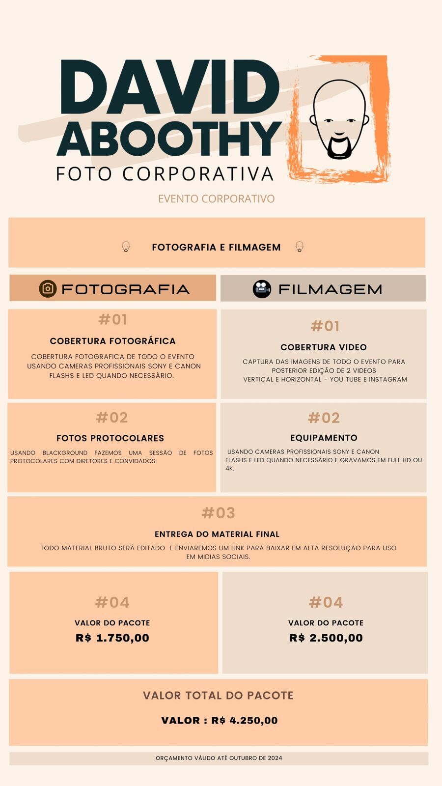 Foto ORÇAMENTO - EVENTO CORPORATIVO. 2023 Foto ORÇAMENTO - EVENTO CORPORATIVO. 2023 - Imagem 3