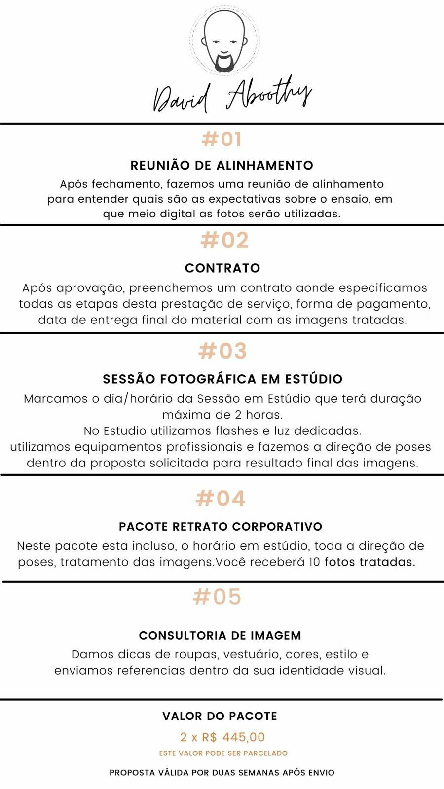 Foto ORÇAMENTO RETRATO CORPORATIVO 2023 - VERSÃO 4.0 Foto ORÇAMENTO RETRATO CORPORATIVO 2023 - VERSÃO 4.0 - Imagem 2