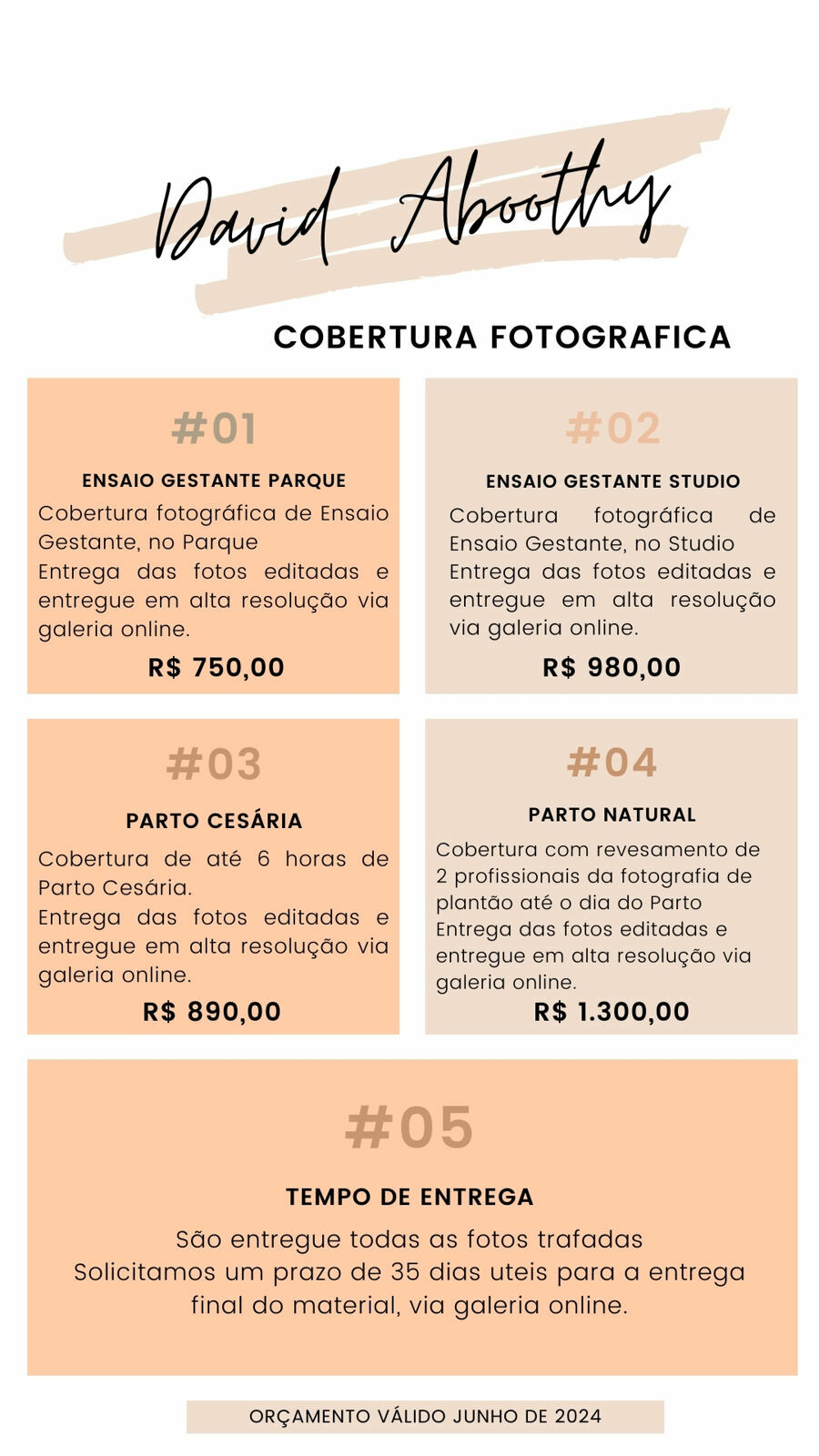 Foto PROPOSTA PACOTE GESTANTE 2024 - SEM 1 Foto PROPOSTA PACOTE GESTANTE 2024 - SEM 1 - Imagem 2