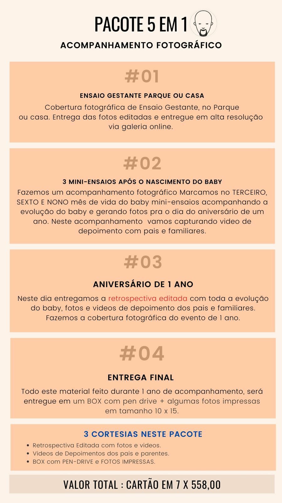 Foto PACOTE 5 EM 1 - FAMÍLIA | ACOMPANHAMENTO FOTOGRÁFICO BABY Foto PACOTE 5 EM 1 - FAMÍLIA | ACOMPANHAMENTO FOTOGRÁFICO BABY - Imagem 3