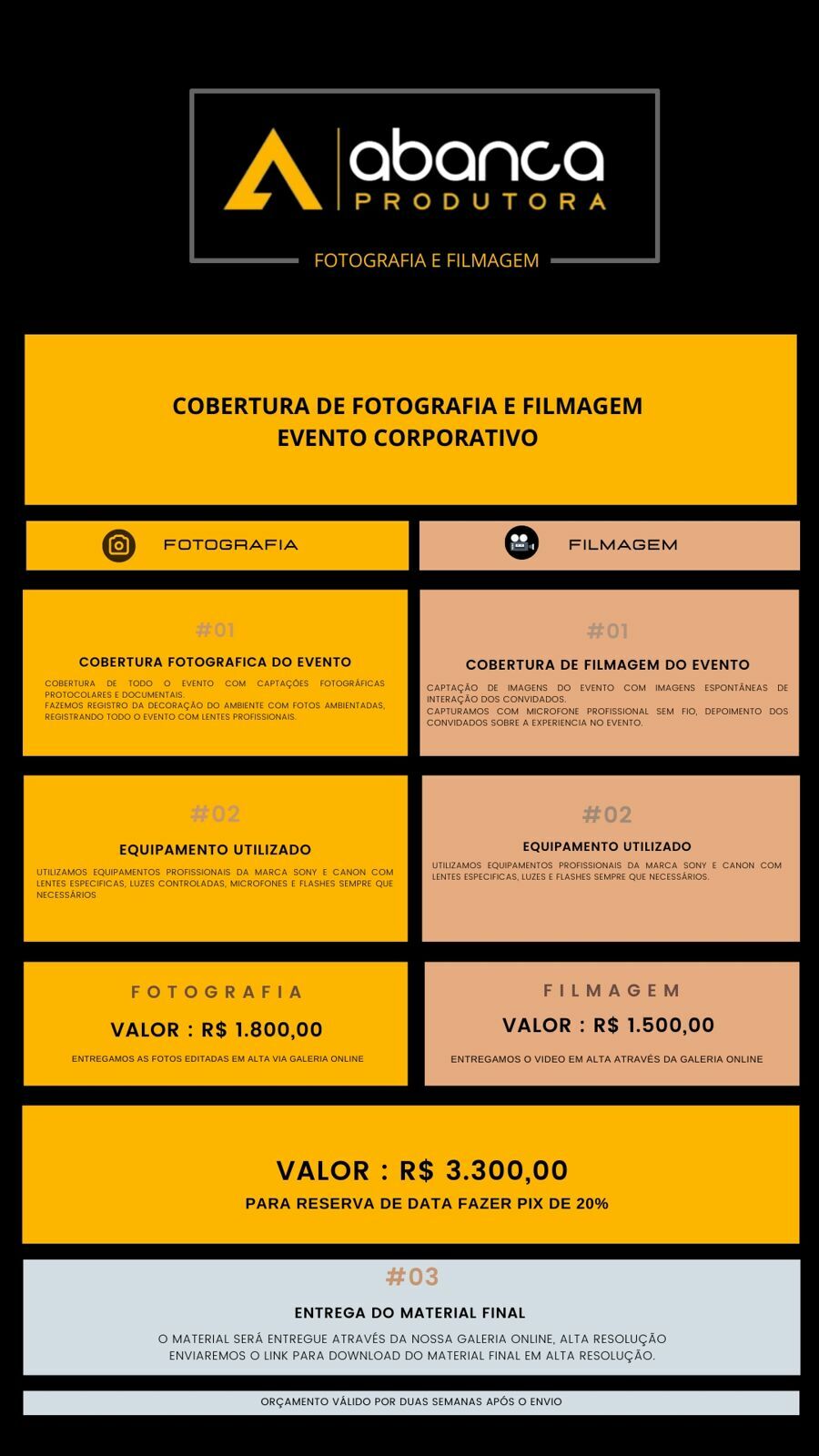 Foto ORÇAMENTO FOTOGRAFIA E FILMAGEM EVENTO CORPORATIVO - Imagem 2