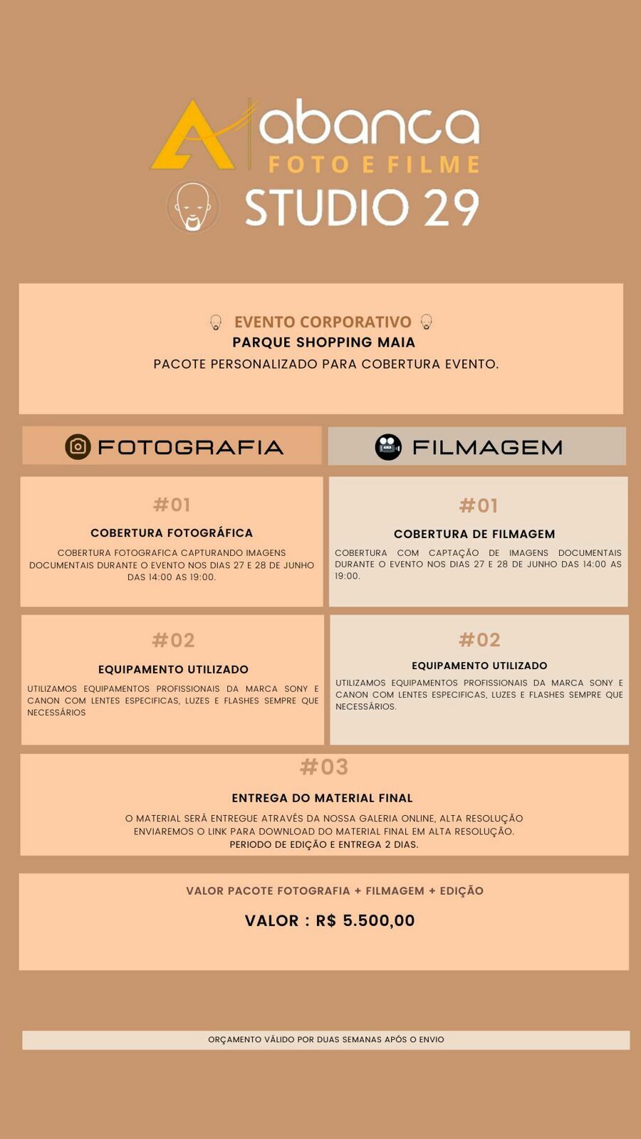Foto ORÇAMENTO FOTOGRAFIA E FILMAGEM EVENTO CORPORATIVO - Imagem 2