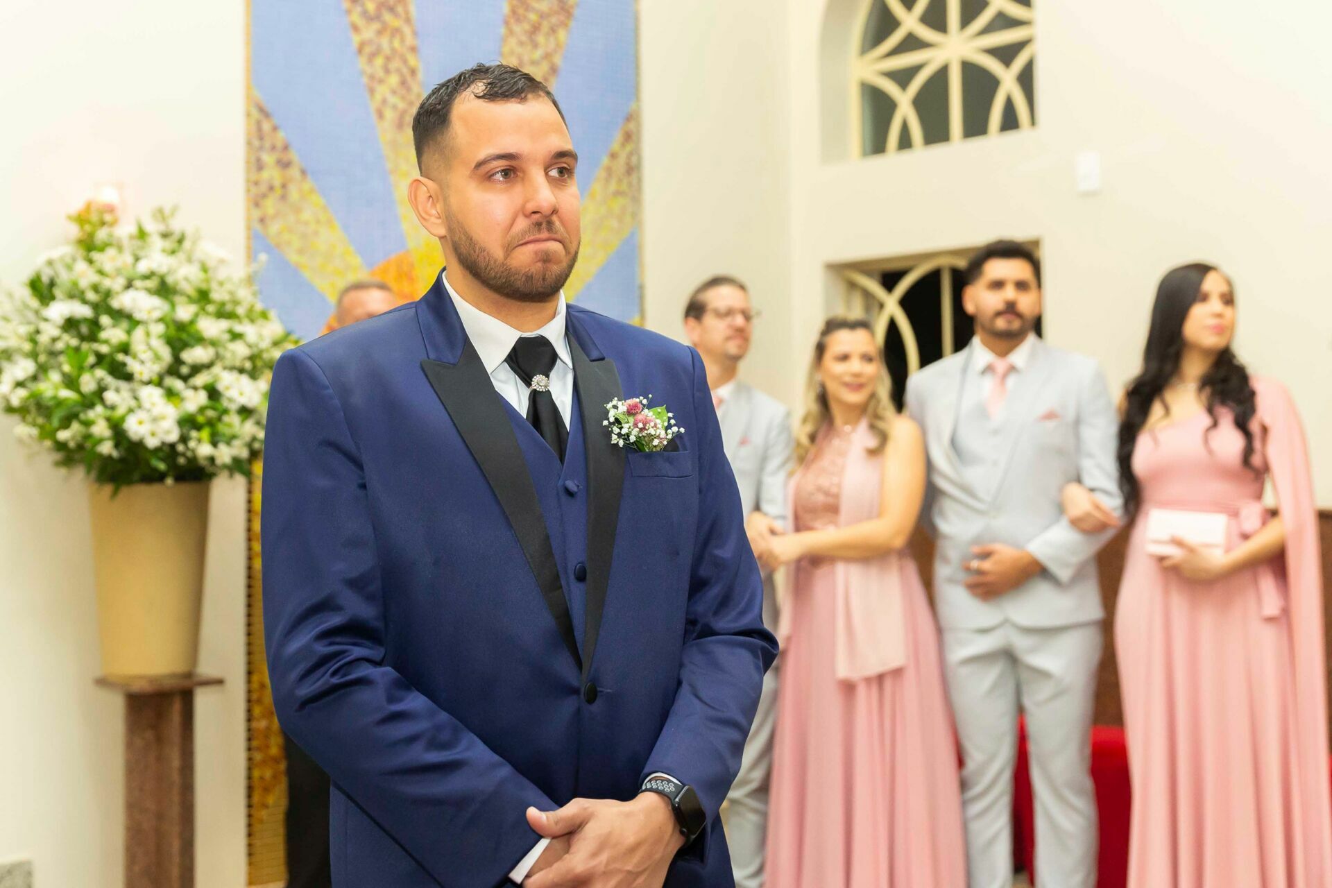 Foto RAPHAELLA & ALISON | DIA DO CASAMENTO | PARÓQUIA SANTO ANTONIO DE PÁDUA GRU - Imagem 15